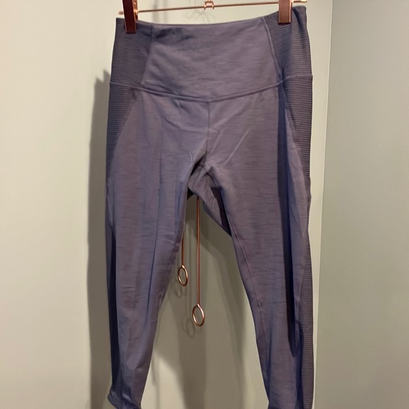 Zella Sporty Splice High Waist Crop Leggings - Picture 2 of 6